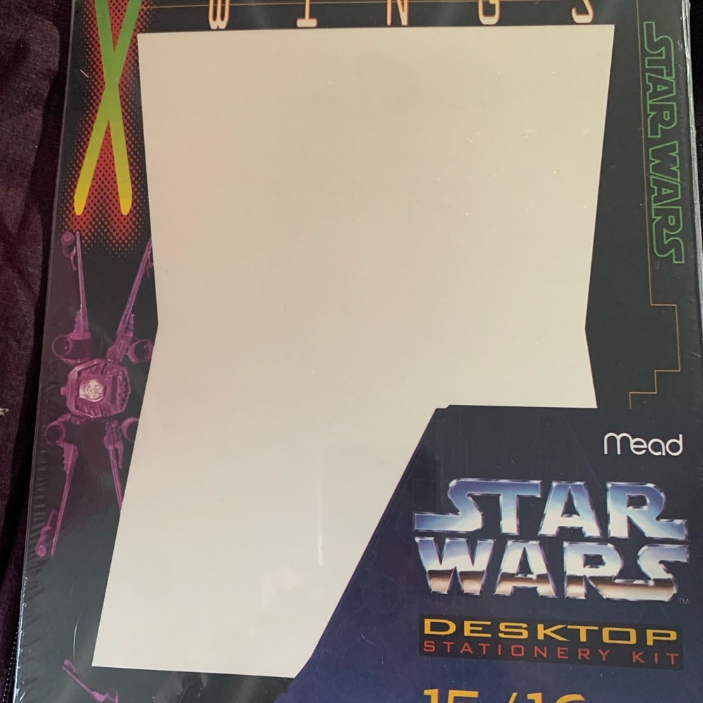 Star Wars X-Wing Desktop Stationery Kit - Black and White